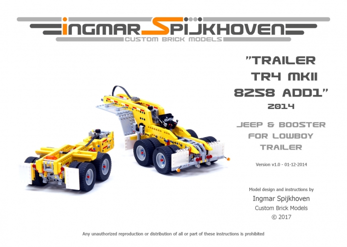 Lego 8258 instructions hot sale
